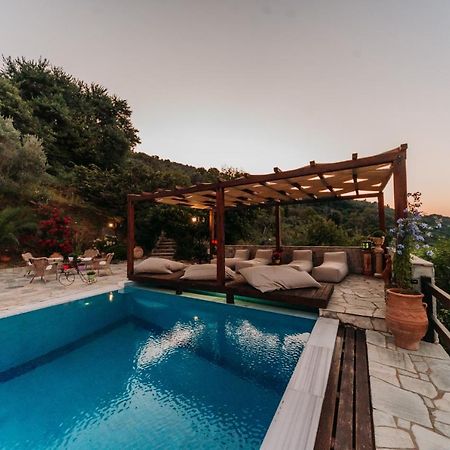 Elysian Luxury Villa Pelion Tsagkarada Buitenkant foto