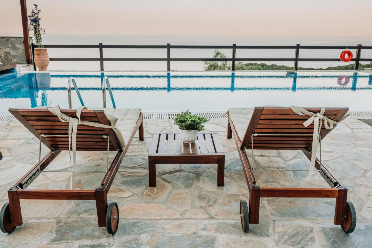 Elysian Luxury Villa Pelion Tsagkarada Buitenkant foto