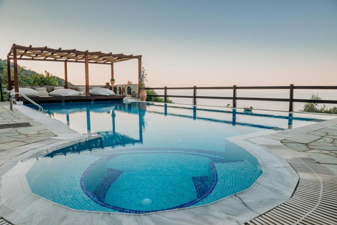 Elysian Luxury Villa Pelion Tsagkarada Buitenkant foto