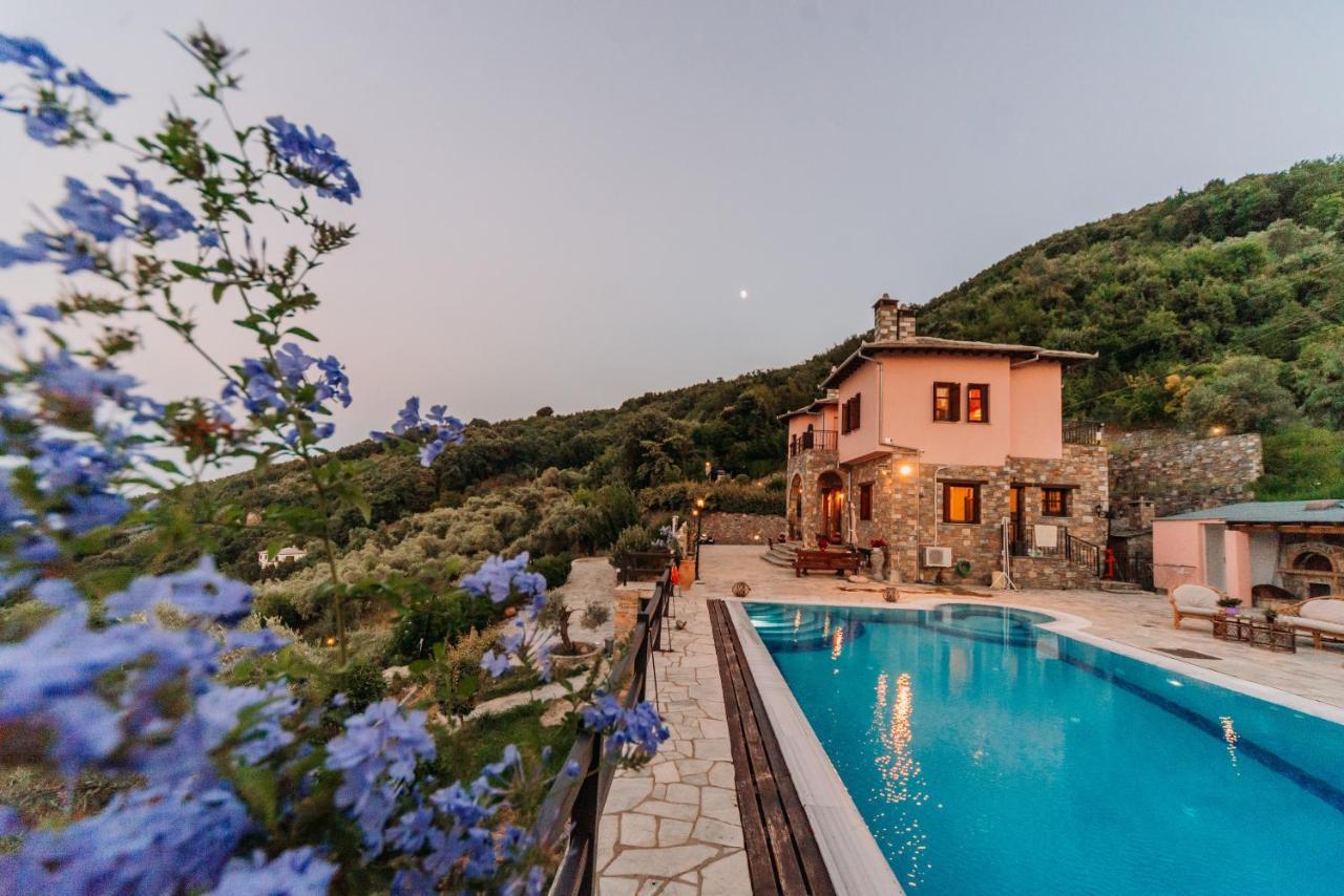 Elysian Luxury Villa Pelion Tsagkarada Buitenkant foto