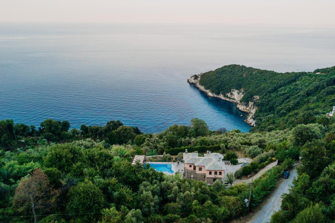 Elysian Luxury Villa Pelion Tsagkarada Buitenkant foto