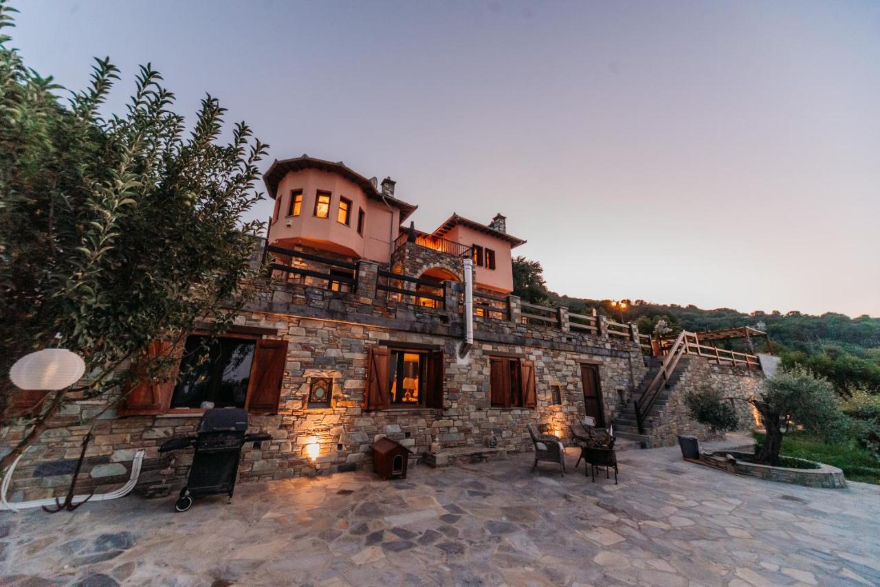 Elysian Luxury Villa Pelion Tsagkarada Buitenkant foto