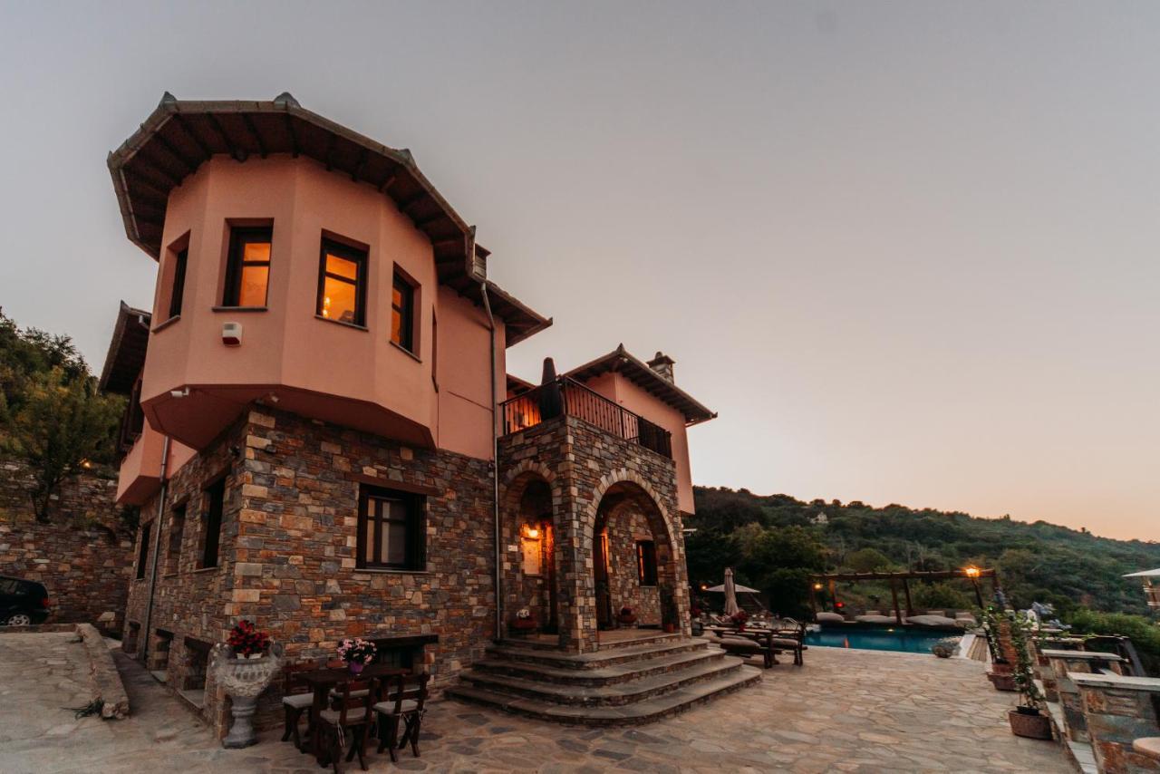 Elysian Luxury Villa Pelion Tsagkarada Buitenkant foto