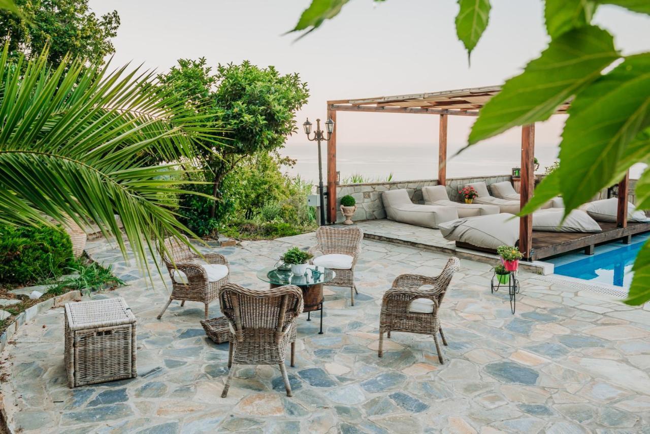 Elysian Luxury Villa Pelion Tsagkarada Buitenkant foto