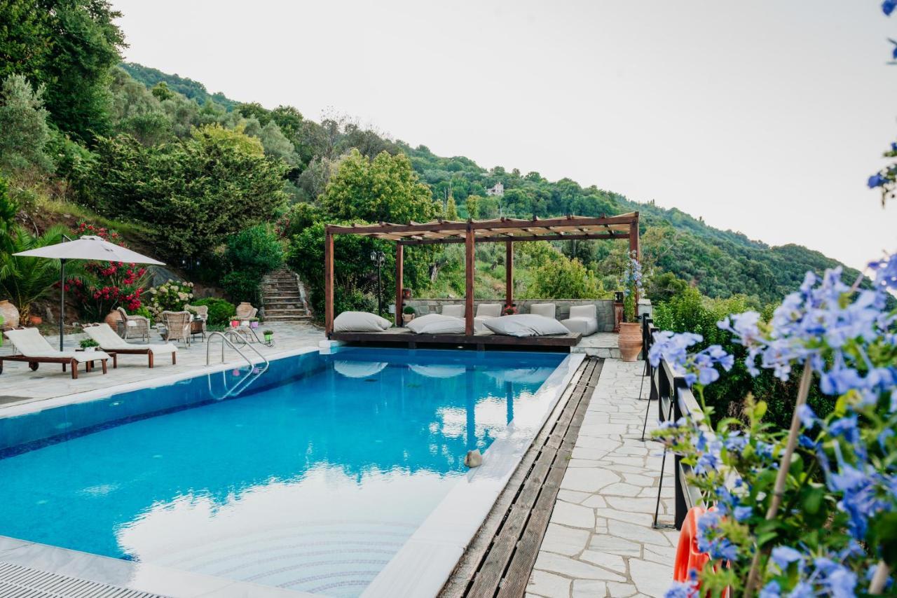Elysian Luxury Villa Pelion Tsagkarada Buitenkant foto